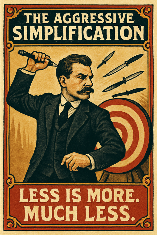 The Aggressive Simplification